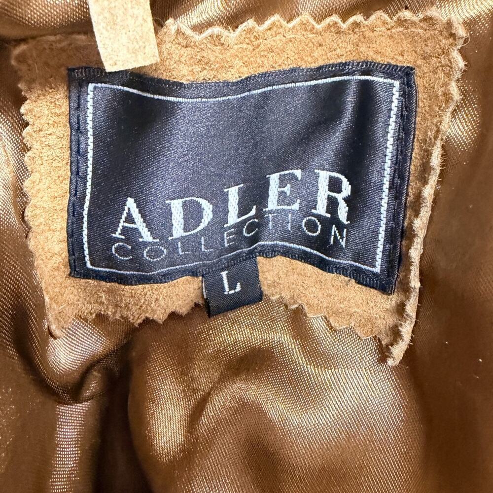 Adler Tan Fringe Women's Leather Jacket - Picture 3 of 9